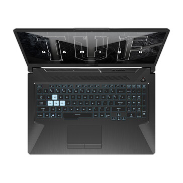 Tastiera Asus TUF Gaming F15 e F17 (immagine via Asus)