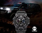 Il nuovo GWG-B1000TLC-1A di Casio prende spunti di design direttamente dalla guida notturna del Rally Dakar. (Fonte: Casio)
