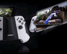 I controller portatili per PC da gioco Digiera HoloMax possono essere staccati e utilizzati in modalità wireless per giocare sullo schermo 3D senza occhiali. (Fonte: Digiera)