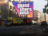 Banner di GTA 6 che mostra il traffico a Vice City
