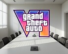Il logo di GTA 6 mostrato nella sala conferenze