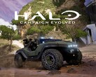 Il Warthog nella versione Xbox di Halo: Campaign Evolved
