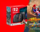 Viene mostrato il banner del bundle Nintendo Switch 2 Mario Kart World (Fonte: Amazon con modifiche)