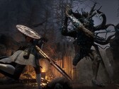 Un'immagine che mostra una battaglia in Lies of P. (Fonte immagine: Steam)