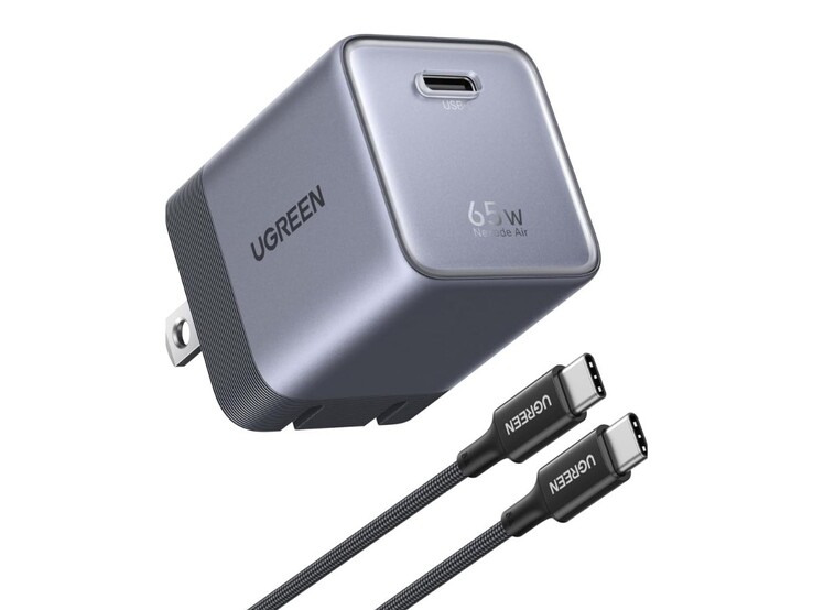 Il caricatore Ugreen Nexode Air 65W GaN