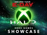 Banner Xbox Games Showcase 2026 con Halo: Campaign Evolved e Gears of War: E-Day