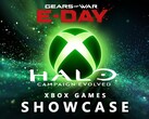 Banner Xbox Games Showcase 2026 con Halo: Campaign Evolved e Gears of War: E-Day