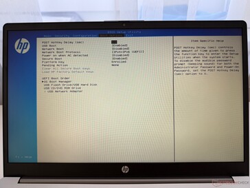 Opzioni di avvio del BIOS