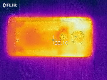 Distribuzione del calore - lato inferiore