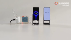 La tecnologia 200W di Xiaomi in azione. (Fonte: Xiaomi via Weibo)