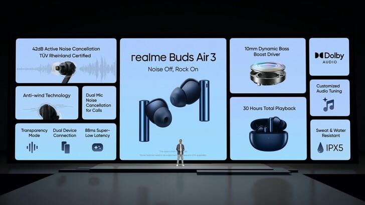 Realme Buds Air 3 - Specifiche
