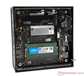 Asus ExpertCenter PN42 con RAM e SSD