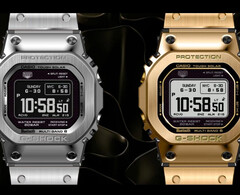 Da sinistra a destra (nella foto), abbiamo il Casio GMW-BZ5000D-1 e il GMW-BZ5000GD-9. (Fonte immagine: Great G-Shock World)