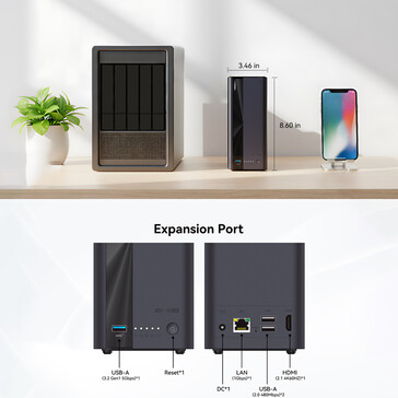 Design e opzioni di porta del NAS