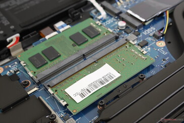 Accessibile 2x SODIMM. La nostra unità soffre di un leggero rumore elettronico e quindi non è mai veramente silenziosa