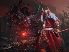 Un mostro e un samurai in Nioh 3. 