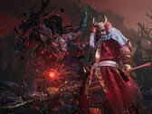 Un mostro e un samurai in Nioh 3. 