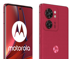 Motorola venderà l&#039;Edge 40 nel colore Viva Magenta, mostrato qui, e in altre tre opzioni di colore. (Fonte: Roland Quandt)