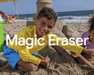 Magic Eraser dovrebbe essere disponibile all'interno dell'app Google Foto a partire dal mese prossimo su iOS e altri dispositivi Android. (Fonte: Google)