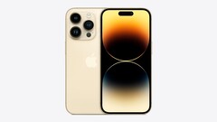 L'iPhone 14 Pro, con tutte le cornici. (Fonte: Apple)