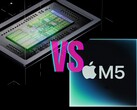 RTX Spark di Nvidia a confronto con M5 Pro di Apple (nella foto un chip della famiglia M5).