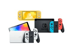 La famiglia di prodotti Nintendo Switch comprende la Switch originale, la Switch OLED e la Switch Lite. (Fonte: Nintendo)