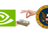 NVIDIA ha risolto un caso con la SEC per 5,5 milioni di dollari. (Immagine via NVIDIA e U.S. SEC con modifiche)