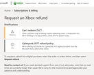 Ora è possibile ottenere un rimborso per Cyberpunk 2077 su Xbox. (Fonte: Microsoft)