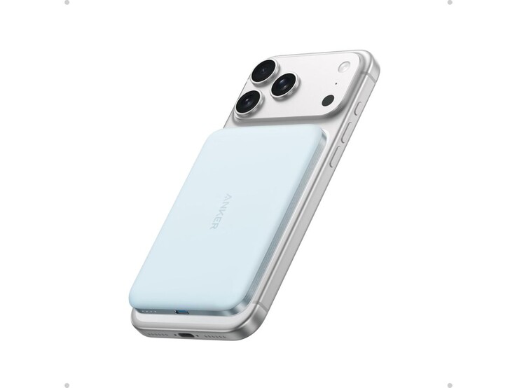 La Banca di energia Anker Nano (5K, MagGo, Slim) in blu