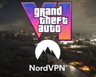 Il banner di GTA 6 viene mostrato con il logo di NordVPN