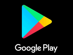 Il logo di Google Play, mentre Google aggiorna le tariffe del Play Store e le regole di pagamento per gli sviluppatori di Android.