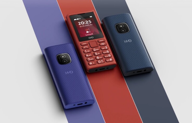 L'HMD 102 4G Pro presenta un design rinnovato con un modulo fotocamera di forma quadrata.