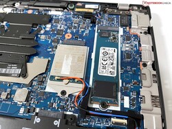 L'unità SSD M.2-2280 supporta PCIe 4.0 e può essere sostituita.