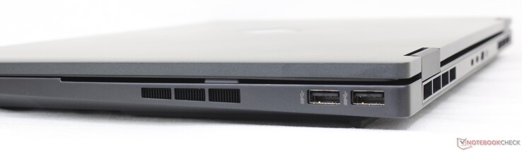 A destra: USB-A 3.2 5 Gbps