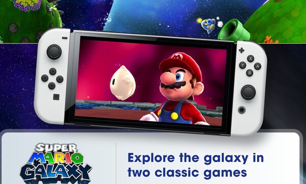 I giochi Super Mario Galaxy e Super Mario Galaxy 2 saranno rilasciati per la Switch originale e la Switch 2. (Fonte: Nintendo)