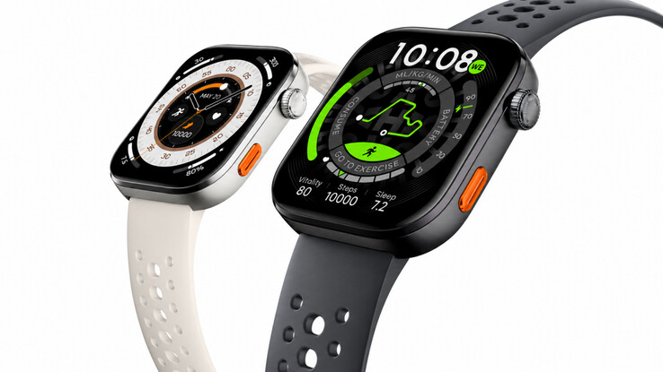 Le due opzioni di colore dello smartwatch
