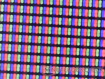 Matrice di subpixel nitida dalla sovrapposizione lucida per una granulosità minima