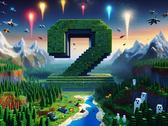 Il creatore di Minecraft Markus Persson ha annunciato ufficialmente Minecraft 2 come "successore spirituale". (Fonte immagine: DallE 3)