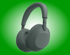 Un concept delle WH-1000XM6 con finitura verde.