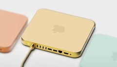 Il 2022 Apple Mac mini potrebbe venire in una gamma di attraenti colori pastello. (Fonte immagine: ZONEofTECH - modificato)