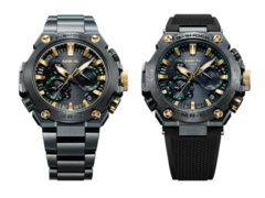 Da sinistra a destra (nella foto) - il Casio MRG-B2000BG-3AJR e il MRG-B2000RG-3AJR. (Fonte immagine: Great G-Shock World)