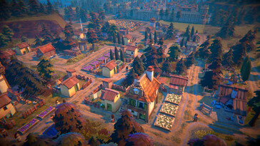 Un'immagine che mostra degli edifici in Fabledom.