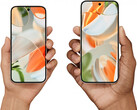 I rendering ufficiali della serie Google Pixel 9 evidenziano la differenza di dimensioni tra i modelli Pro