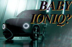 Molti aspetti estetici della prossima Inster EV sembrano essere stati presi direttamente dalla Ioniq 5. (fonte: Hyundai)