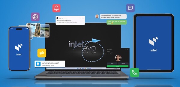 L'applicazione Intel Unison permette ai proprietari di collegare i loro telefoni e tablet a un PC Windows. (Fonte: Intel)