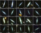 Immagini composite a colori del Telescopio Spaziale James Webb che mostrano le galassie a disco (Fonte: JWST)