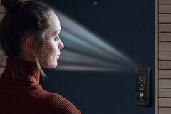 Il riconoscimento facciale non è una novità nel mondo odierno guidato dall'intelligenza artificiale, ma Lockly Visage è la prima serratura intelligente che lo include. (Fonte: Lockly)