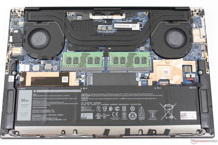 Dell XPS 15 9500 a confronto