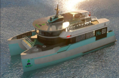 I sistemi di elettropropulsione di Green Navy garantiscono un&#039;autonomia di 300 km a 8,3 nodi, pari a circa 36 ore di navigazione. (Fonte: Green Navy)