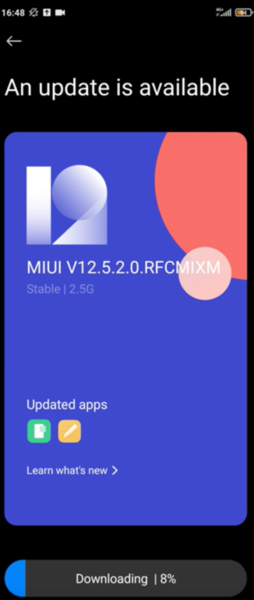 MIUI 12.5 per il Mi 9 Lite. (Fonte: r/Xiaomi)